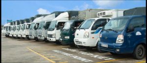 Đội ngũ xe tải đa dạng phục vụ mọi nhu cầu khách hàng