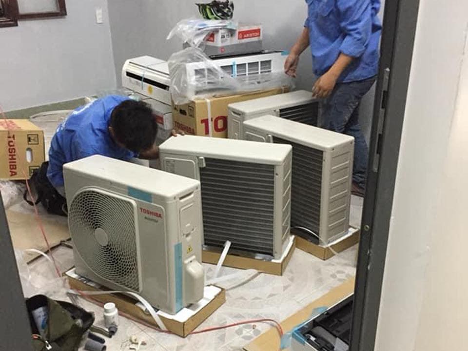 Dịch vụ tháo lắp di dời máy lạnh giá rẻ huyện Củ Chi