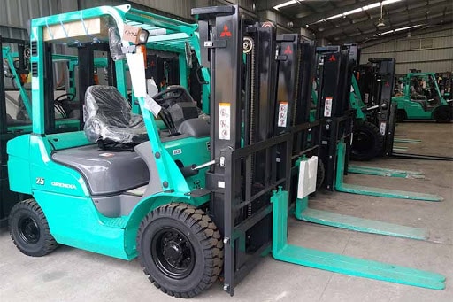 Xe nâng thương hiệu Mitsubishi