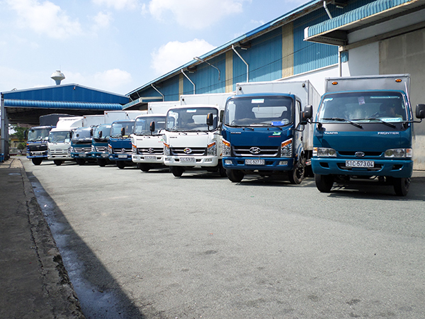 Những lý do nên sử dụng dịch vụ thuê xe tải tại TPHCM của SG MOVING