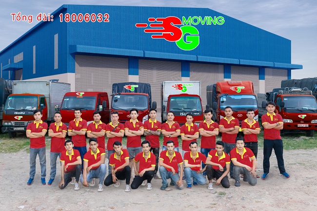 Đội ngũ nhân viên SG MOVING