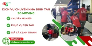 Chuyển nhà Bình Tân chất lượng, an toàn, giá rẻ tại SG MOVING