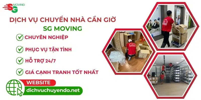 Chuyển nhà Cần Giờ trọn gói giá rẻ tại tphcm của dịch vụ chuyển đồ SG MOVING uy tín, chất lượng