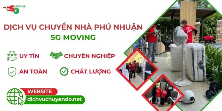 Dịch vụ chuyển nhà Quận Phú Nhuận trọn gói giá rẻ
