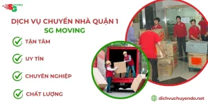 Dịch vụ chuyển nhà trọn gói quận 1 TPHCM tại công ty Dịch Vụ Chuyển Đồ uy tín - chuyên nghiệp - Chất lượng số một TPHCM