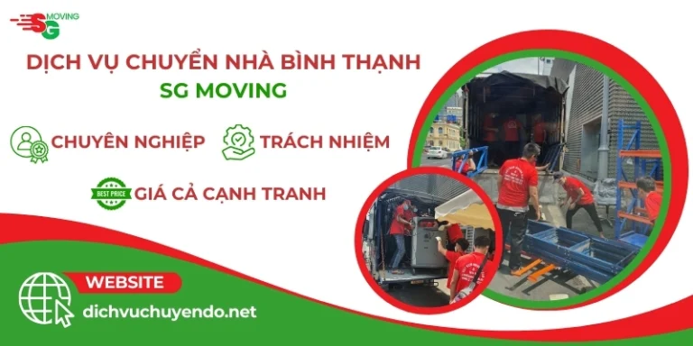 Dịch vụ chuyển nhà Quận Bình Thạnh trọn gói giá rẻ