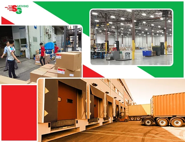 Dịch vụ chuyển kho xưởng, máy móc SG Moving